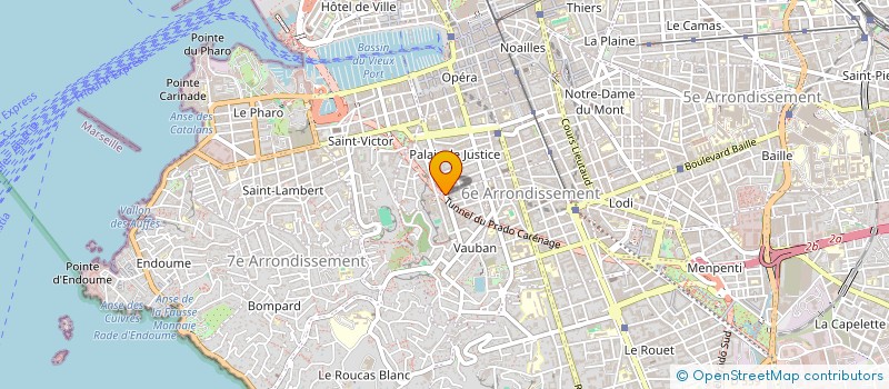 localisation de l'entreprise SCI ZEN à MARSEILLE
