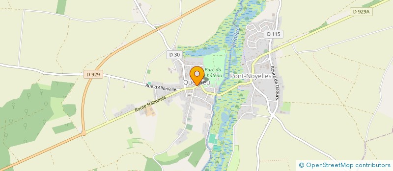 localisation de l'entreprise SCI ZEN  QUERRIEU