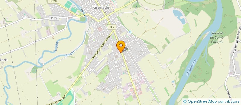 localisation de l'entreprise SCI ZEN  GRENADE