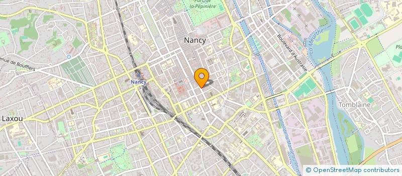 localisation de l'entreprise SCI ZEN AND COMPAGNIE  NANCY