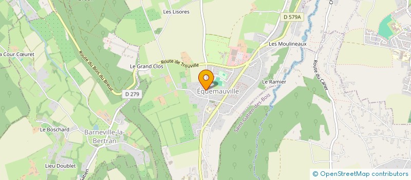 localisation de l'entreprise SCI ZEN HORIZON à EQUEMAUVILLE