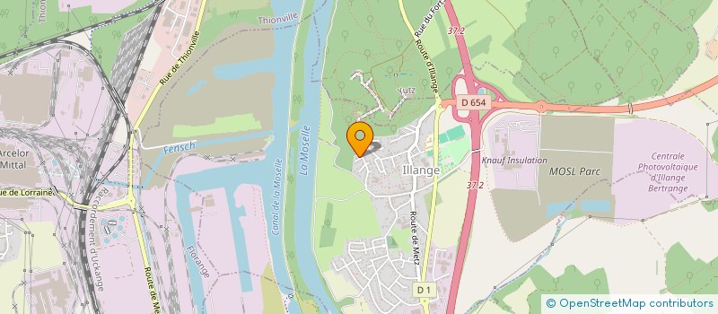 localisation de l'entreprise SCI ZEN IMMO  ILLANGE