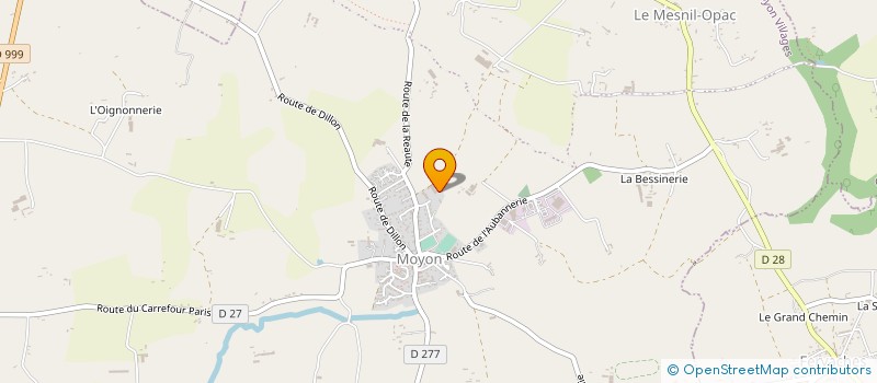 localisation de l'entreprise SCI ZENA  MOYON VILLAGES