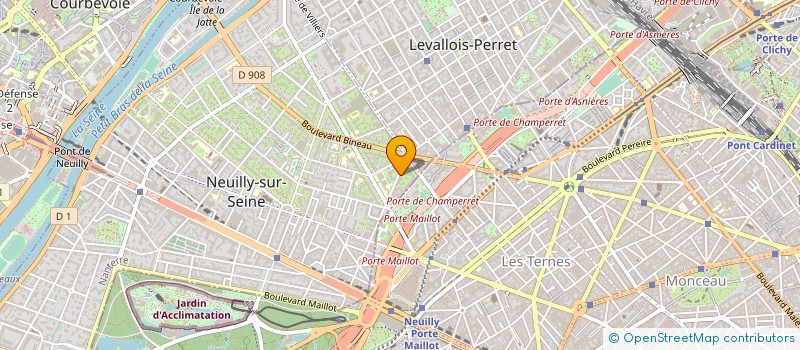 localisation de l'entreprise SCI ZENDO à NEUILLY-SUR-SEINE