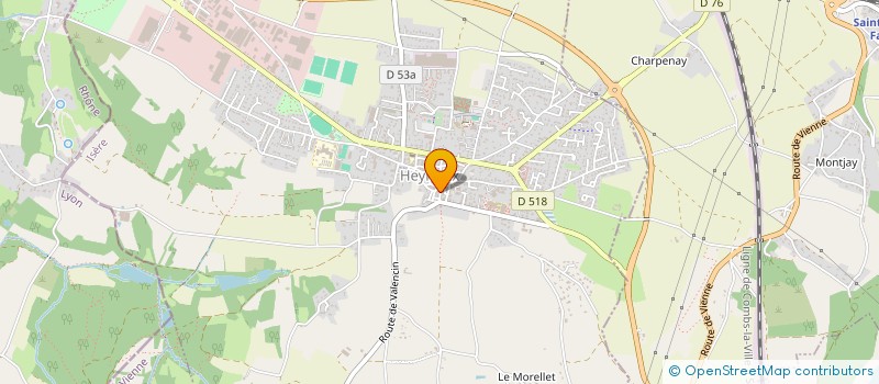 localisation de l'entreprise SCI ZENINI MA  HEYRIEUX