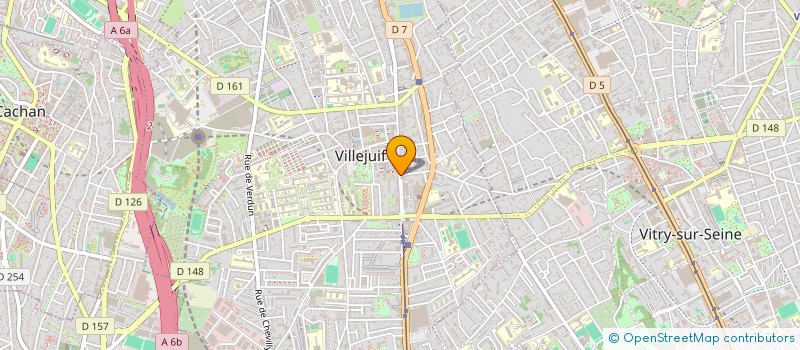 localisation de l'entreprise SCI ZENITH à VILLEJUIF