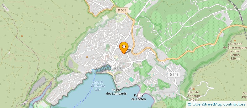 localisation de l'entreprise SCI ZENOBIE à CASSIS