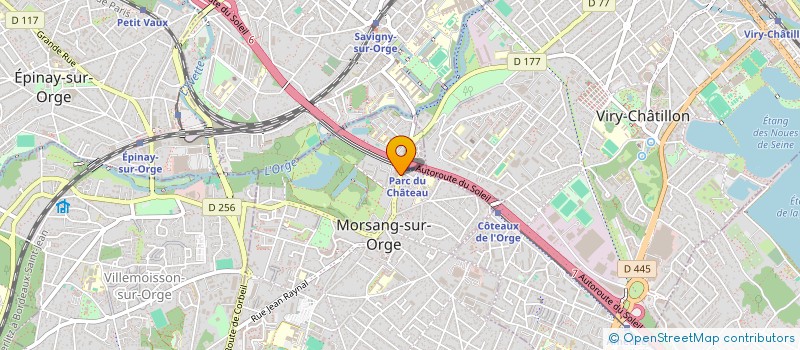localisation de l'entreprise SCI ZENTO à MORSANG-SUR-ORGE