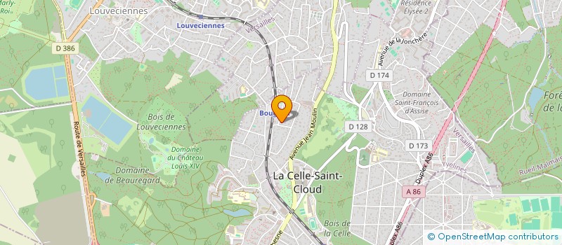 localisation de l'entreprise SCI ZEPHYR IMMO  LA CELLE-SAINT-CLOUD