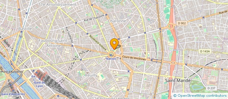 localisation de l'entreprise SCI ZERBERG  PARIS