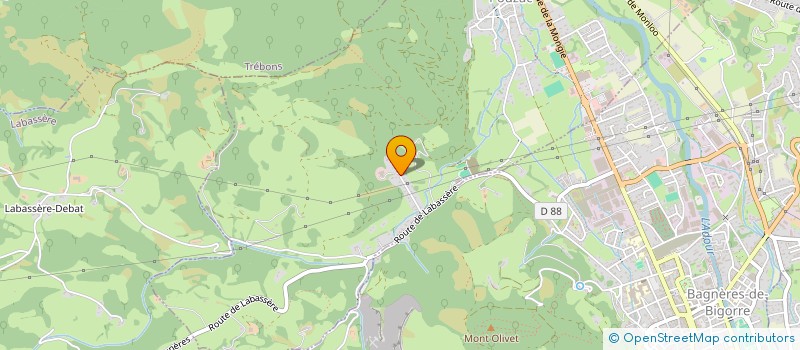 localisation de l'entreprise SCI ZERBINETTE  POUZAC