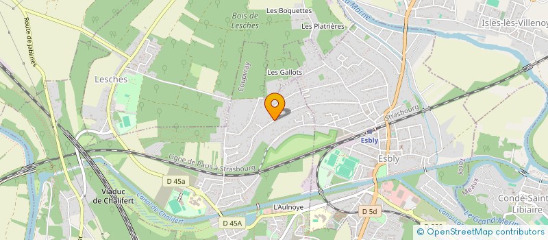 localisation de l'entreprise SCI ZERE  COUPVRAY