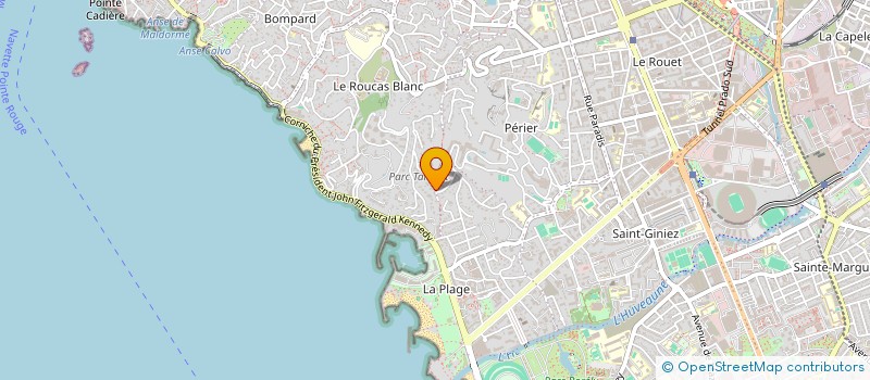 localisation de l'entreprise SCI ZEROUKIAN 40  MARSEILLE