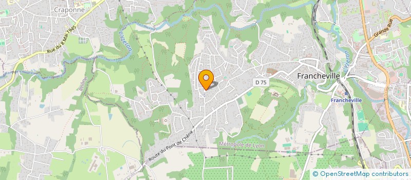 localisation de l'entreprise SCI ZERREL  FRANCHEVILLE