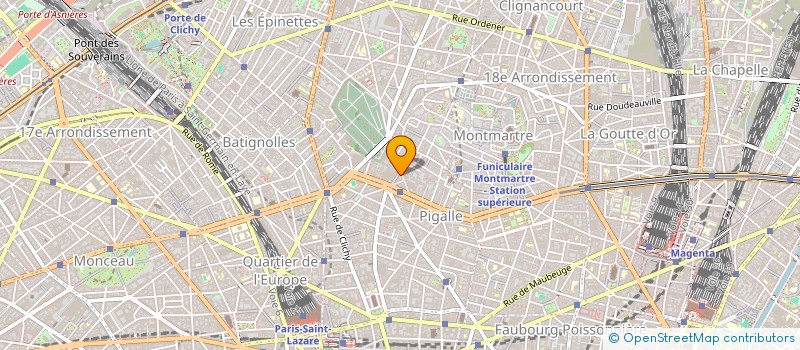 localisation de l'entreprise SCI ZETEC IMMO  PARIS