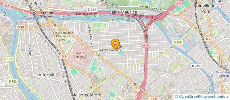 localisation de l'entreprise SCI ZEZETTE à MAISONS-ALFORT