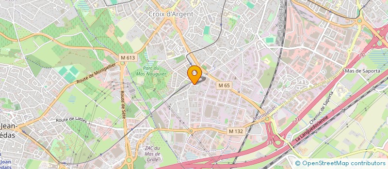 localisation de l'entreprise SCI ZFR à MONTPELLIER