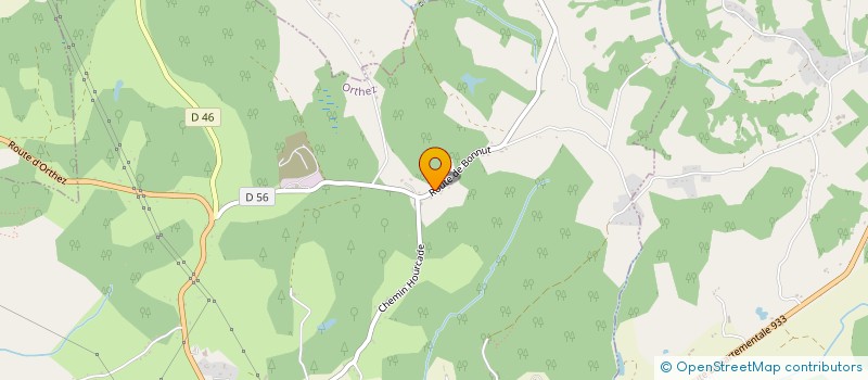 localisation de l'entreprise SCI ZHALIE  ORTHEZ