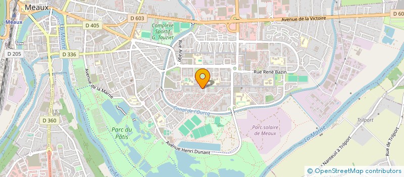 localisation de l'entreprise SCI ZHANG à LE BLANC-MESNIL