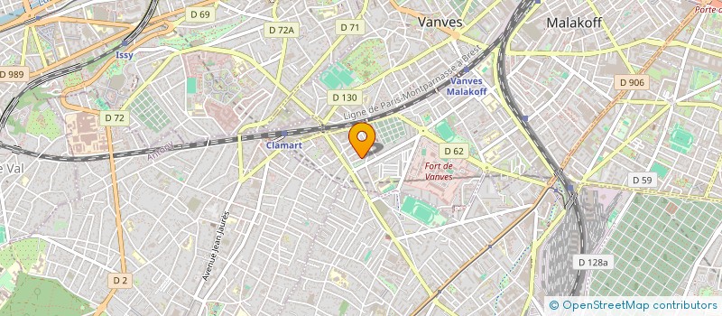 localisation de l'entreprise SCI ZHANGZHOU  MALAKOFF