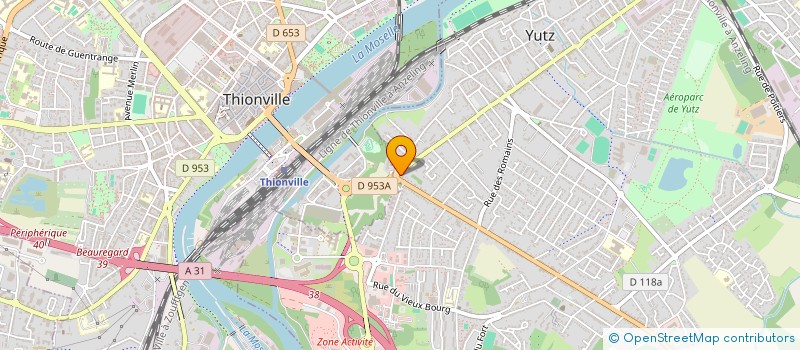 localisation de l'entreprise SCI ZHENG  YUTZ