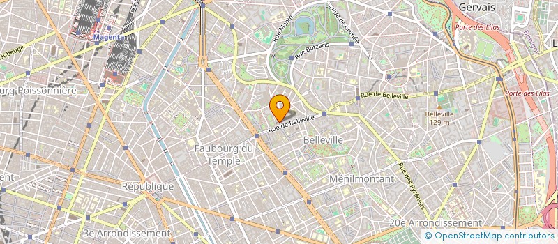 localisation de l'entreprise SCI ZHILI  PARIS