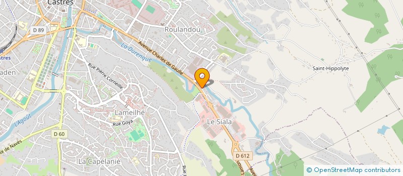 localisation de l'entreprise SCI ZHU IMMOBILLIER  CASTRES