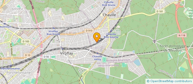 localisation de l'entreprise SCI ZHUNJR à CHAVILLE