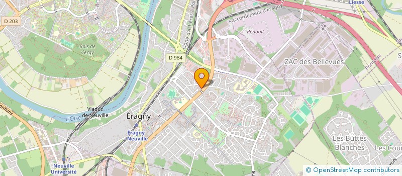 localisation de l'entreprise SCI ZIADO  ERAGNY