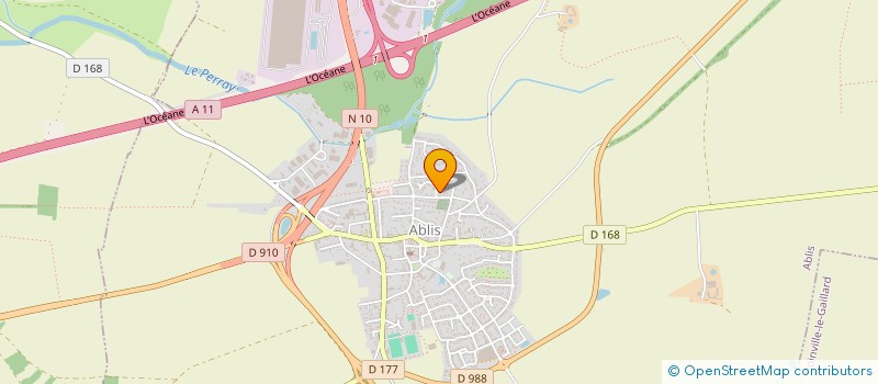 localisation de l'entreprise SCI ZIANE  ABLIS