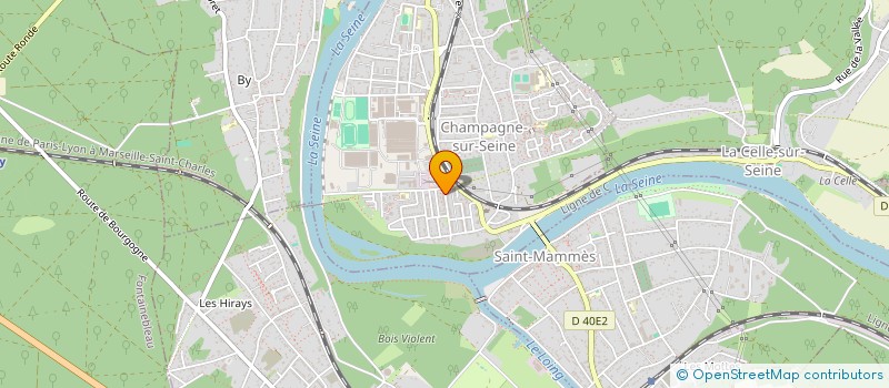 localisation de l'entreprise SCI ZIANIDE  CHAMPAGNE-SUR-SEINE