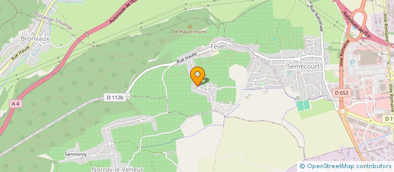 localisation de l'entreprise SCI ZIENEL  FEVES