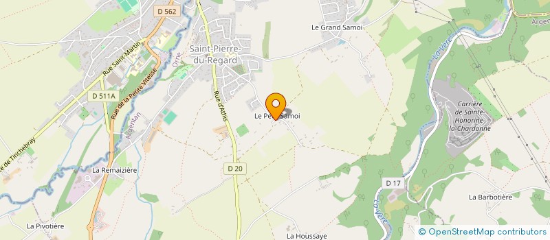 localisation de l'entreprise SCI ZIG à SAINT-PIERRE-DU-REGARD