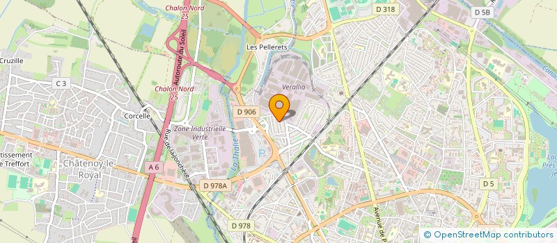 localisation de l'entreprise SCI ZILYES à CHALON-SUR-SAONE