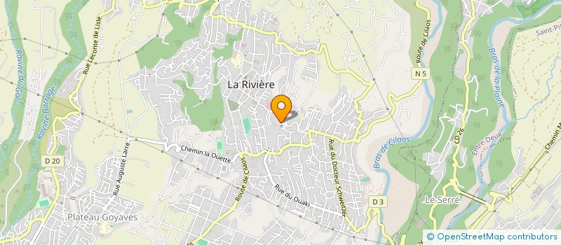 localisation de l'entreprise SCI ZIMA  SAINT-LOUIS