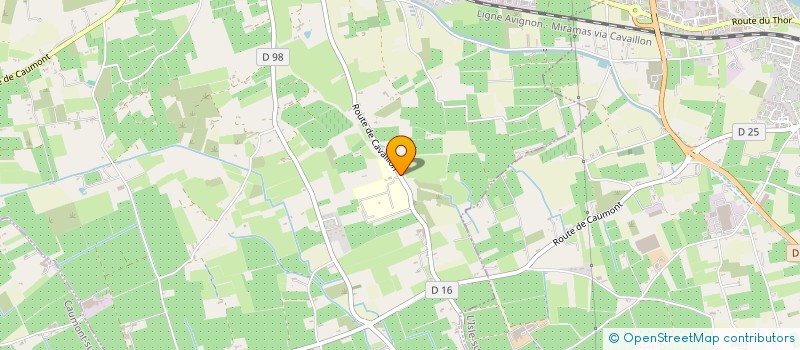 localisation de l'entreprise SCI ZIMMERMANN  LE THOR