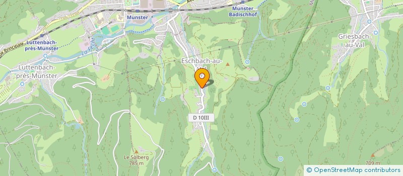 localisation de l'entreprise SCI ZIMMERMANN  ESCHBACH-AU-VAL