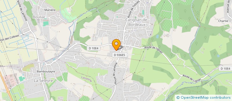 localisation de l'entreprise SCI ZIMMO  CARIGNAN-DE-BORDEAUX