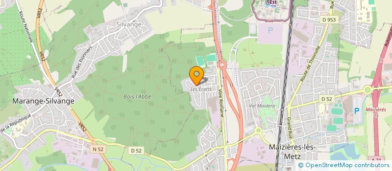 localisation de l'entreprise SCI ZIMOCH  MAIZIERES-LES-METZ