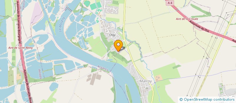 localisation de l'entreprise SCI ZINEB  ARGANCY