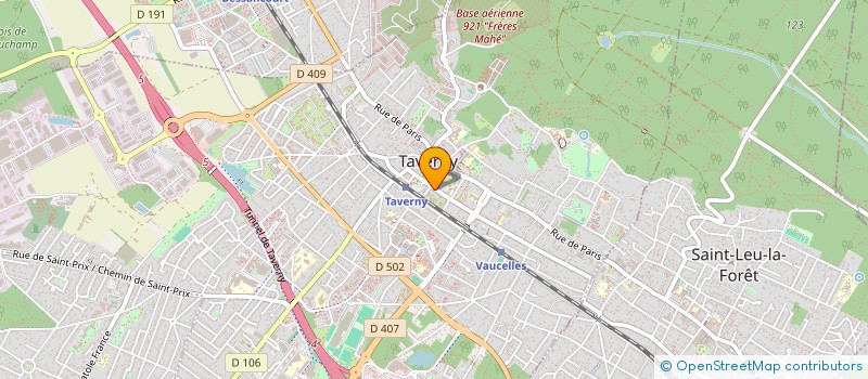 localisation de l'entreprise SCI ZINNIS 2  TAVERNY