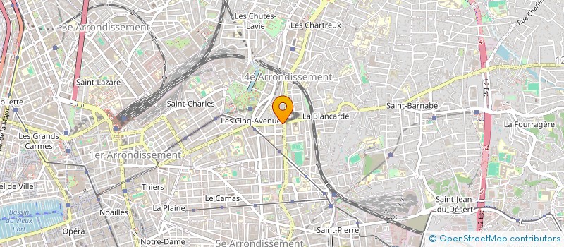 localisation de l'entreprise SCI ZINO à MARSEILLE