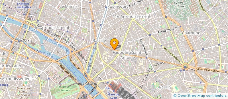 localisation de l'entreprise SCI ZITOUN  PARIS 11