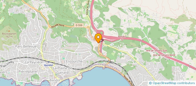 localisation de l'entreprise SCI ZIZ  BANDOL