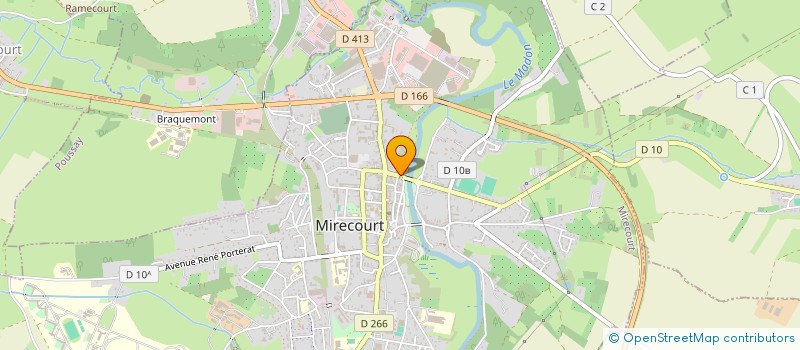 localisation de l'entreprise SCI ZLATO LAS VEGAS  MIRECOURT