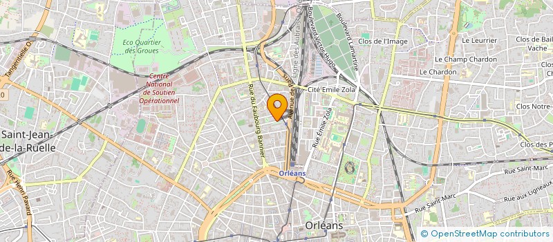localisation de l'entreprise SCI ZLP IMMO à ORLEANS