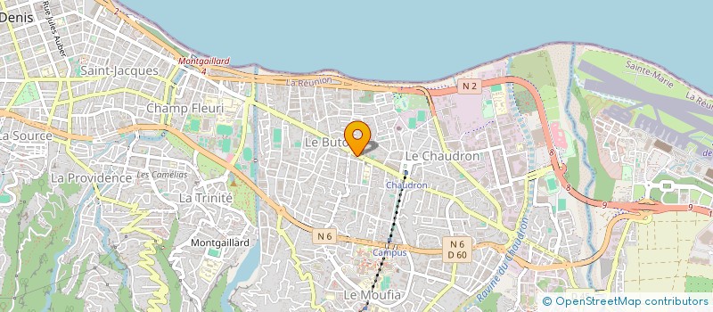 localisation de l'entreprise SCI ZM à SAINT-DENIS