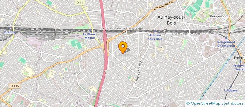 localisation de l'entreprise SCI ZM à AULNAY-SOUS-BOIS