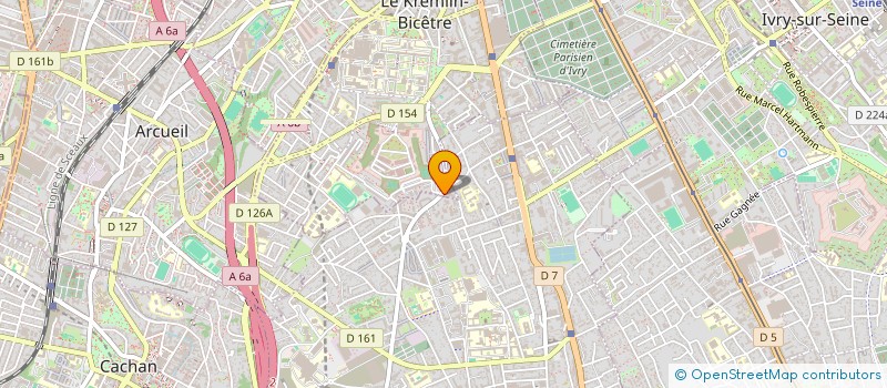 localisation de l'entreprise SCI ZMD à LE KREMLIN-BICETRE