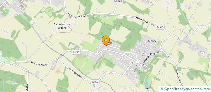 localisation de l'entreprise SCI ZNG à MONS